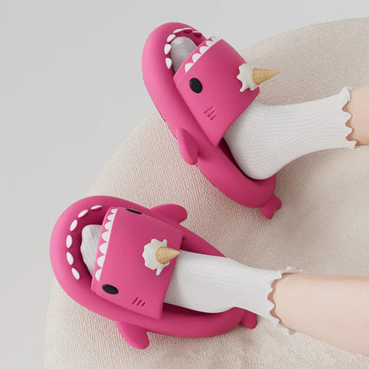 Claquettes Requin Cornet Glacé